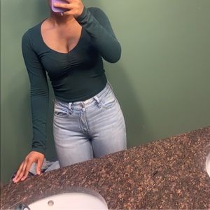 Brandy Melville Long Sleeve Gina Top